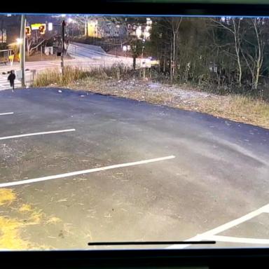 Surveillance video released by Atlanta Police shows three assailants chasing after the boy and opening fire.