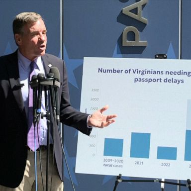 Sen. Mark Warner, D-VA, said the post-COVID backlogs may not be resolved until next year.