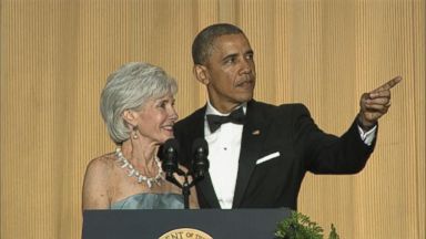 Kathleen Sebelius's White House Correspondents' Dinner Cameo