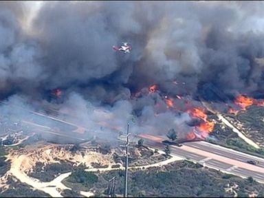 VIDEO: Record Heat, Wind Fuel California Wildfires