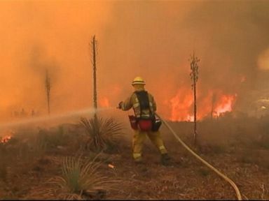 VIDEO: Officials Say All But One California Wildfires Have Suspicious Ignition Point