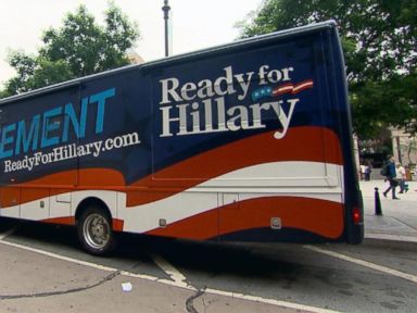 VIDEO: Take a tour of the campaign-style Ready for Hillary bus that's following Clinton everywhere she goes.