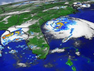 VIDEO: The storm is expected to become a category 2 hurricane.