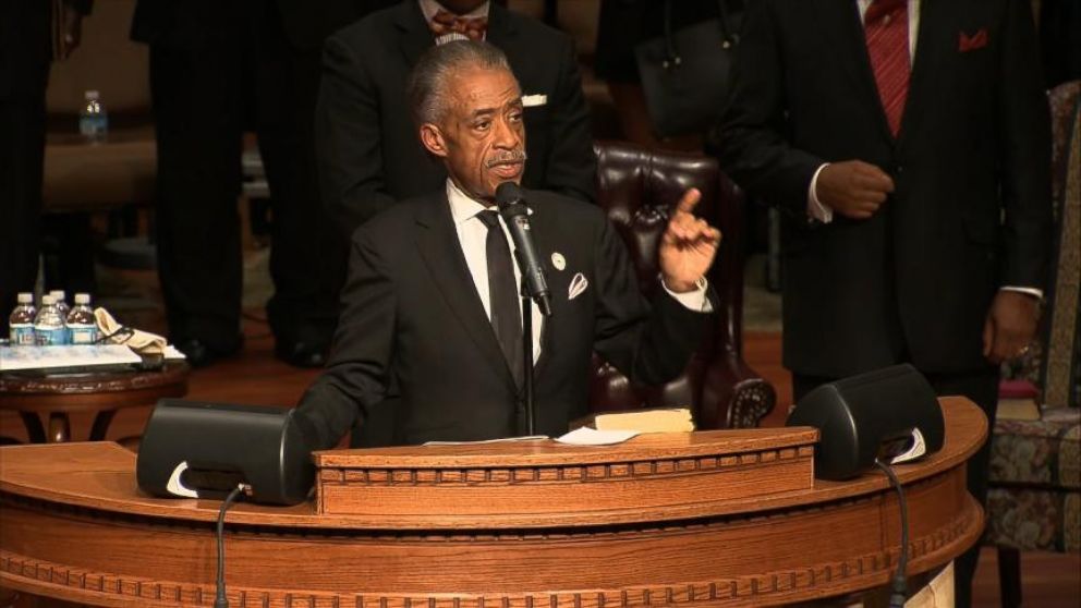 Michael Brown Funeral Rev Al Sharpton Full Speech At Slain Ferguson Missouri Teen S Funeral Video Abc News