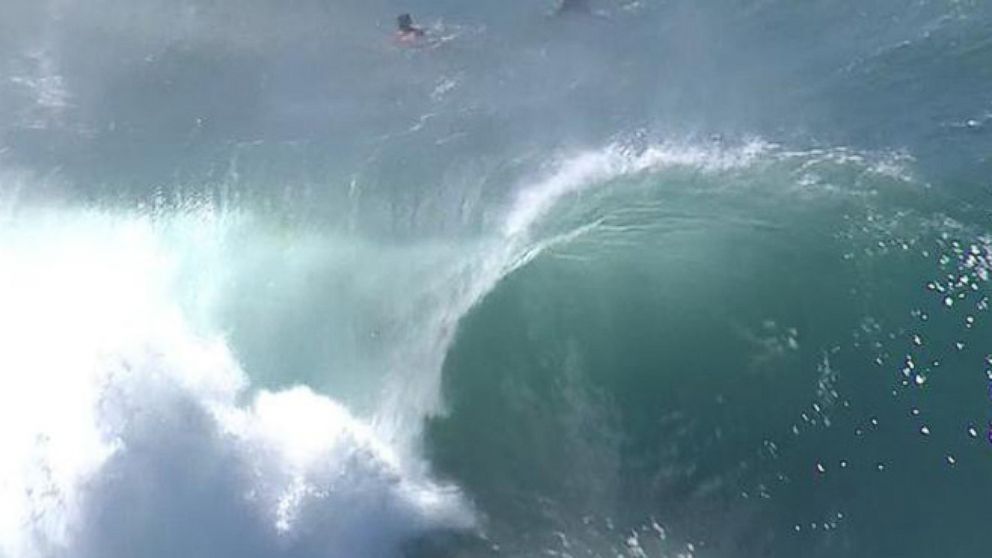 Huge Waves Along the California Coast Video ABC News