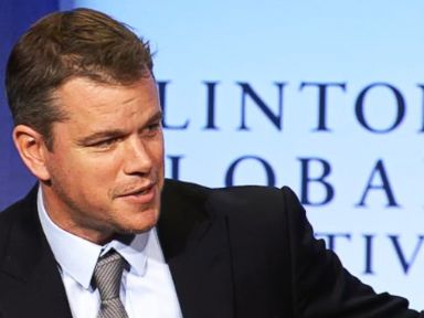 VIDEO: Matt Damon Does His Best Bill Clinton Impression