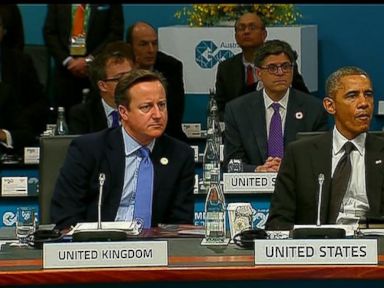 VIDEO: President Obama Spotted Chewing Gum at G20 Summit