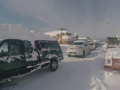 VIDEO: Emergency crews in Buffalo, N.Y., are working to remove snow from roadways.