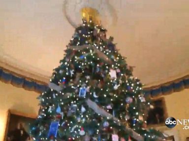 VIDEO: Go Inside The White House For a First Look at the This Year's Christmas Decorations