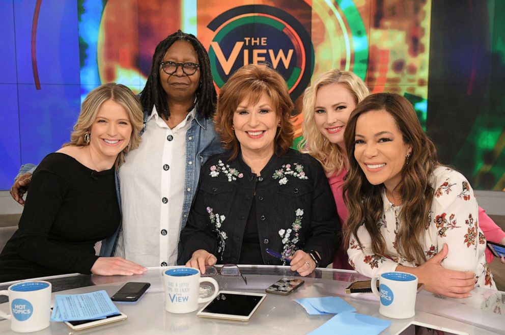 PHOTO: "The View" co-host Sara Haines returns from maternity leave Monday, March 12, 2018. "The View" airs Monday-Friday (11:00 am-12:00 noon, ET) on the ABC Television Network.