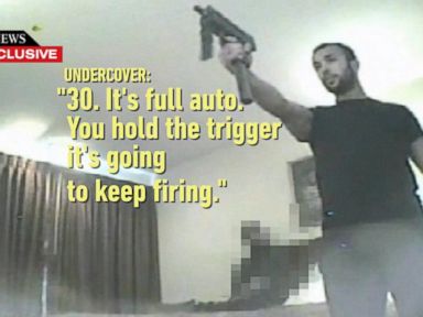 VIDEO: ABC obtained exclusive footage of the undercover FBI operation to ensnare would-be terrorist, Amine el Khalifi.