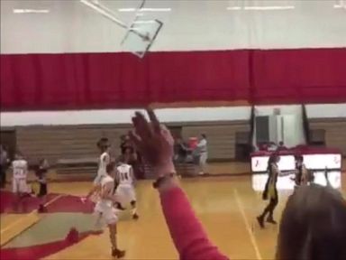 VIDEO: Watch What Happens When Teen Subs In For His High School Basketball Team 