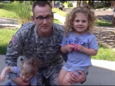 VIDEO: Soldier Surprises Daughters for Birthday Celebration