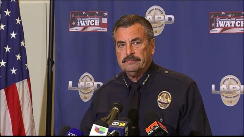 inside the office of the lapd police chief