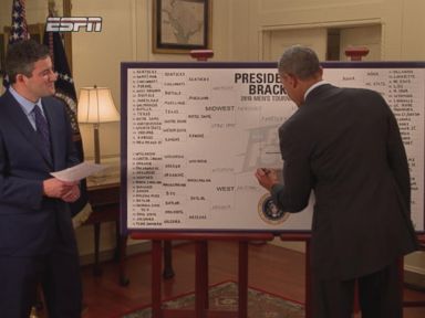 VIDEO: Presidential March Madness: Obama Reveals His Picks