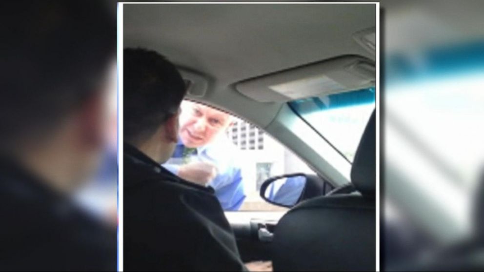 NYPD Detective Caught On Camera Berating Uber Driver Video ABC News