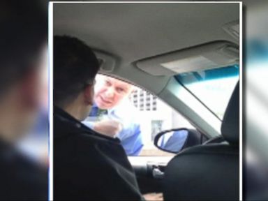 VIDEO: The detective's actions are now under review by the Internal Affairs Bureau after a video of him confronting an Uber driver went viral.