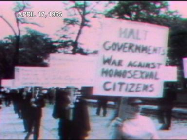 Gay Rights Protestors, 1965