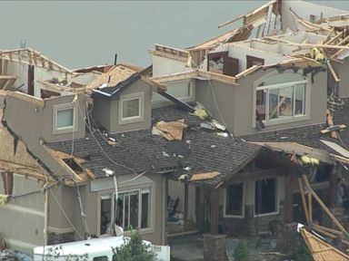 VIDEO: First responders and residents get a first-look at the destruction caused by the powerful storms that pounded Boulder and Larimer Counties in Northern Colorado. ABC News' Neal Karlinsky reports from Berthoud, Colorado.