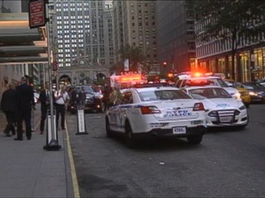 VIDEO: Several guests were injured during the reception pictures in the hotel lobby.