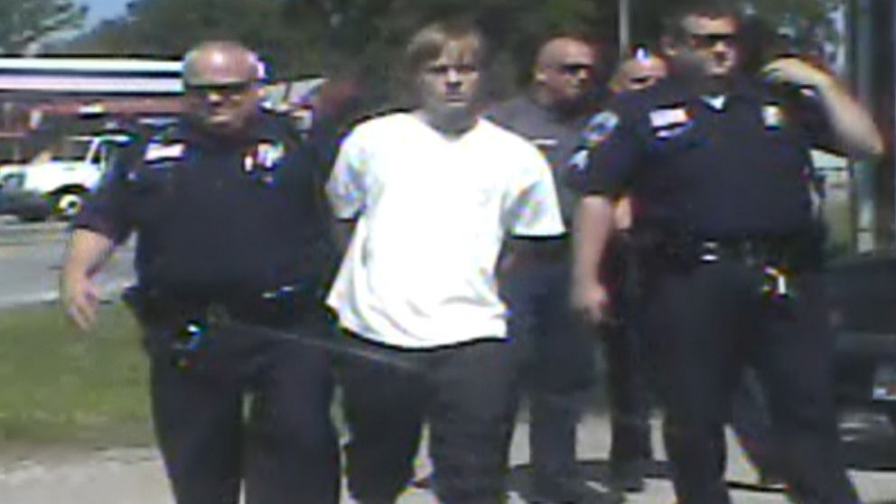 Video Church Shooting Suspect Dylann Roof's Arrest Caught On Dash Cam ...