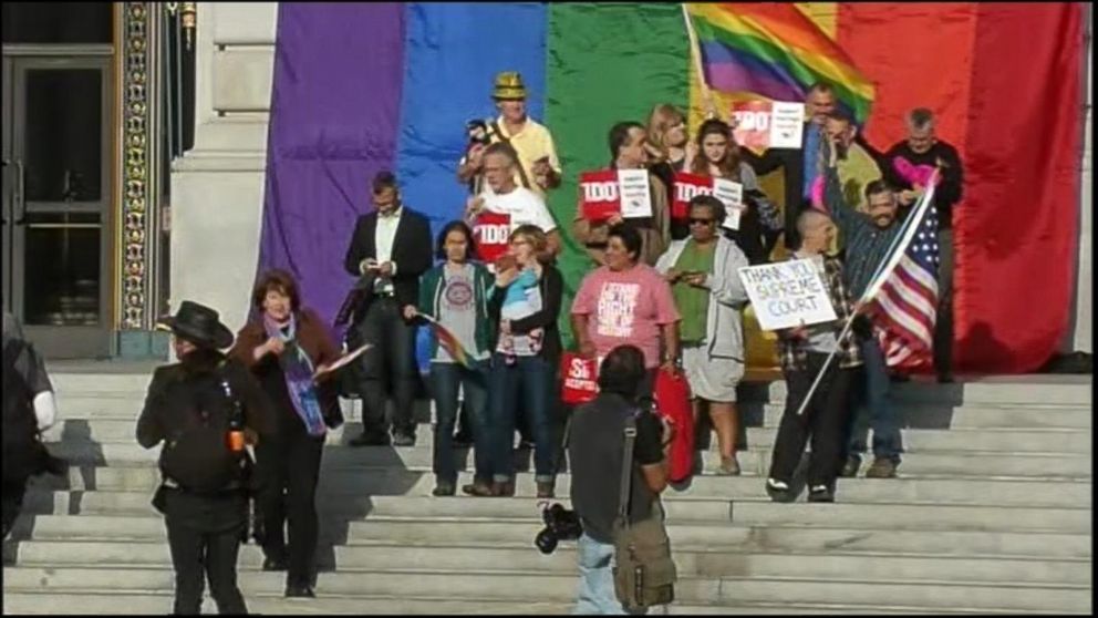 Looking back at the landmark SCOTUS same-sex marriage ruling: Throwback  Thursday - ABC News