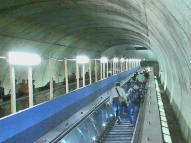 VIDEO: The Metro escalator in Bethesda, Maryland, debuted after a nine-month renovation period.