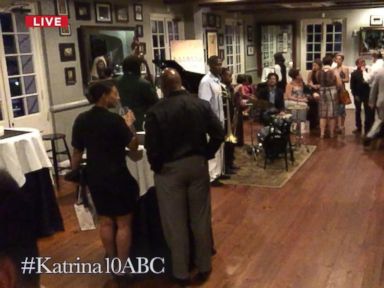 VIDEO: Inside a screening for Robin Robert's Hurricane Katrina special.