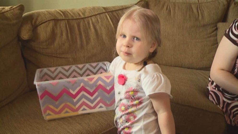 Girl Born With Rare Birth Defect Makes Birthday Card Wish Video