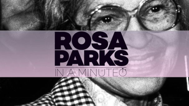 rosa parks 1 minute video