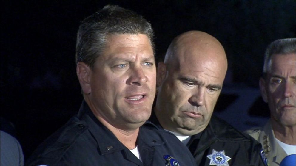 Lt. Mike Madden describes being first on the scene of the San Bernardino massacre during a press conference on Dec. 3, 2015.