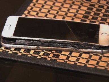 VIDEO: A Georgia man says he escaped serious injury when his iPhone 6 Plus caught fire in his jeans.