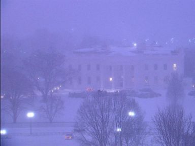 VIDEO: Time-lapse: The White House in a White Out