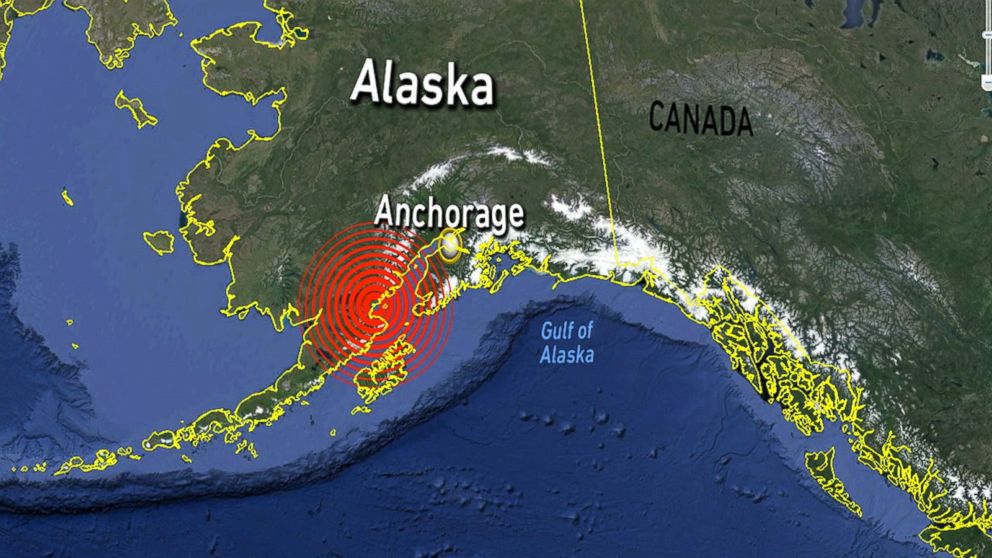 Alaska Hit by Powerful Earthquake Video ABC News