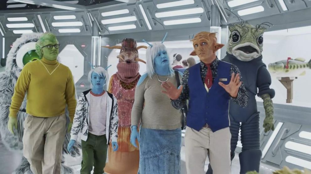 VIDEO: Aliens tour a museum about Earth that features extinct human ideas, like emoji, the Rubiks Cube, and even TV star Scott Baio.