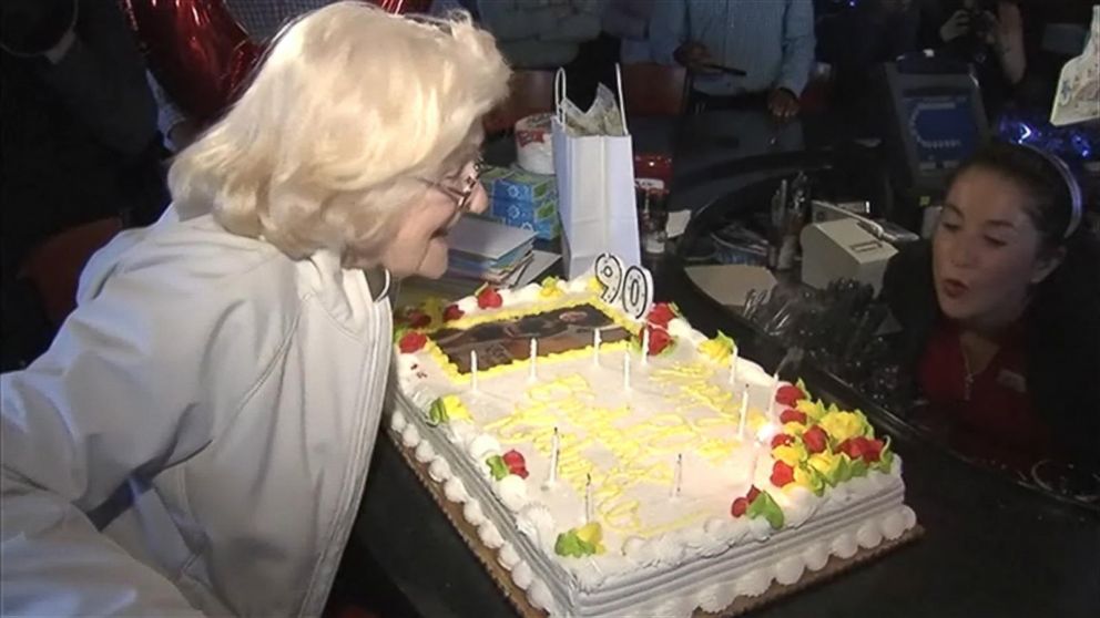 Whataburger throws 90-year-old employee a birthday party