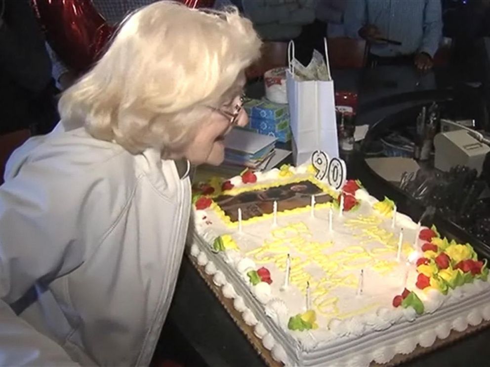 90-year-old woman celebrates birthday at Whataburger where she's