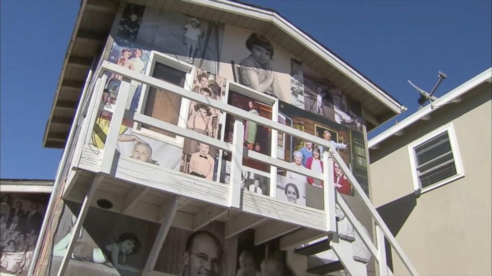 Artist Gary Sweeney covers childhood home in Manhattan Beach with family  photos as a 'proper goodbye' – Daily Breeze