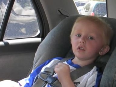 VIDEO: Austin Golden was 4 years old when he thought the GPS direction to "bear right" meant there was a live bear coming towards the car.