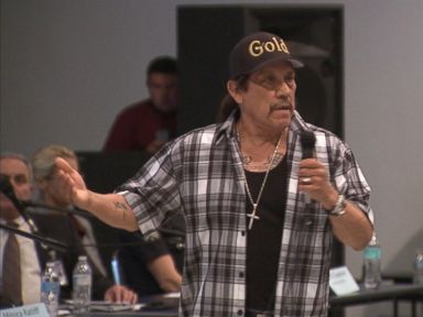 VIDEO: Danny Trejo urged school officials to listen to students after a brawl broke out at Sylmar High School in L.A. on Monday.