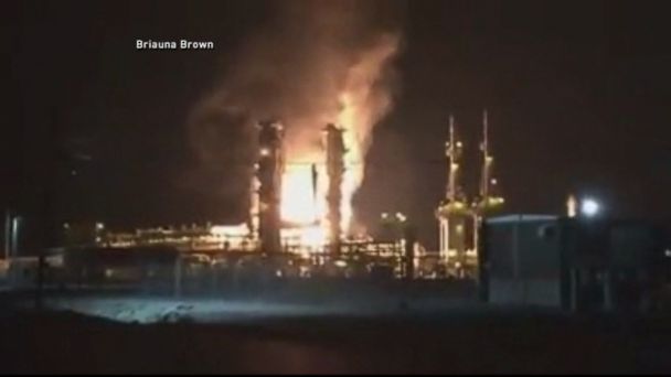 Video Explosion Rocks BP Natural Gas Plant, No Injuries Reported - ABC News