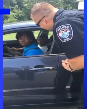 VIDEO: The officer cited the driver for driving on a hot day without an ice cream cone.