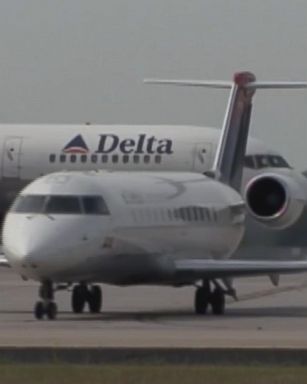 "I don't want to end up lost in Mexico," a Delta customer said with a laugh.