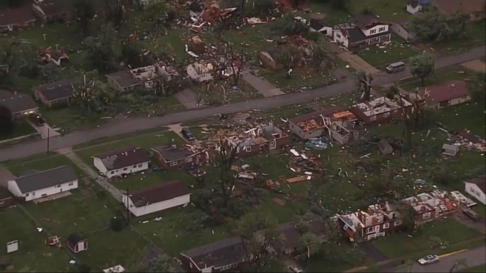 Buildings Flattened, Cars Tossed But No Serious Injuries After Indiana ...