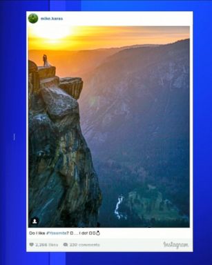 VIDEO: The mystery couple captured in a stunning photograph during sunset at Yosemite National Park in California has been identified.