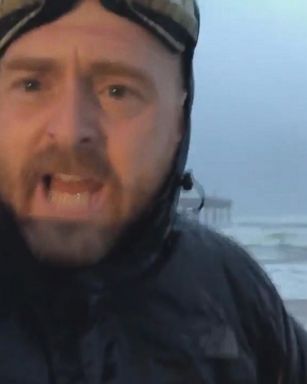 VIDEO: ABC News' Scottie Withers Reports as Storm Slams St. Augustine, Florida