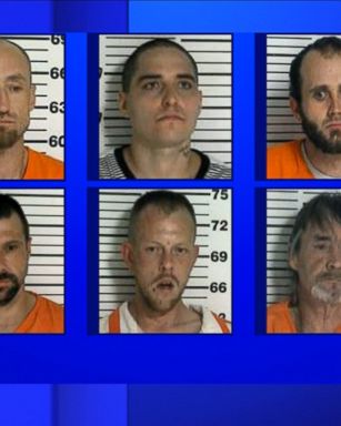 VIDEO: Four inmates are at-large after allegedly using a leaky toilet to make an escape from a Tennessee jail by removing the toilet from the wall, officials said.