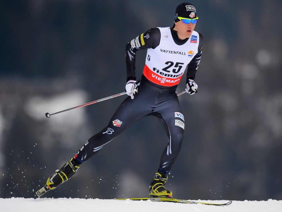 PHOTO: Erik Bjornsen of the United States, during the Men's Cross Country Individual 15km at the FIS Nordic World Ski Championships, Feb. 27, 2013, in Val di Fiemme, Italy. 