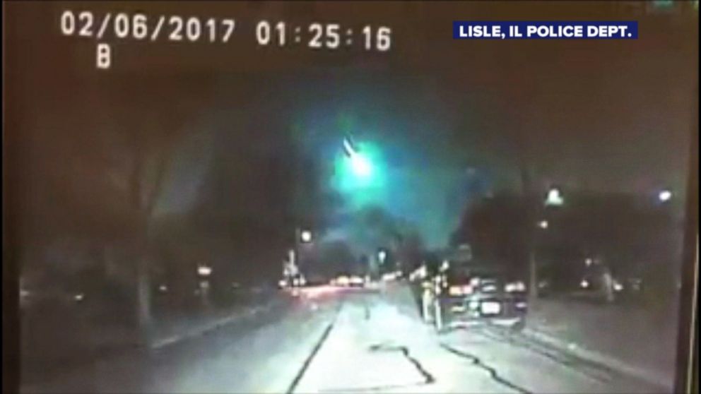 Meteor Lights Up Midwest Sky With Dramatic Fireball ABC News