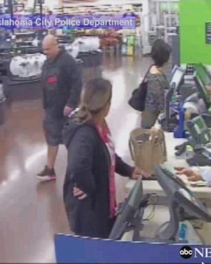 VIDEO: Oklahoma City police are searching for a man who stole a $100 bill from a toddler in a Walmart.